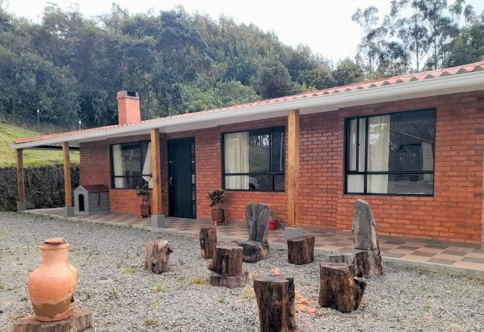 Hermosa Casa Campestre Moderna "Rancho La Marina" Chiquinquirá Zewnętrze zdjęcie